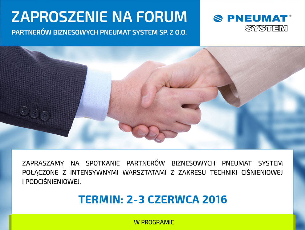 Zaproszenie na Forum Partnerów Biznesowych